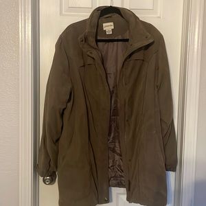 Women’s 1X Taupe St. John’s Bay Winter Coat